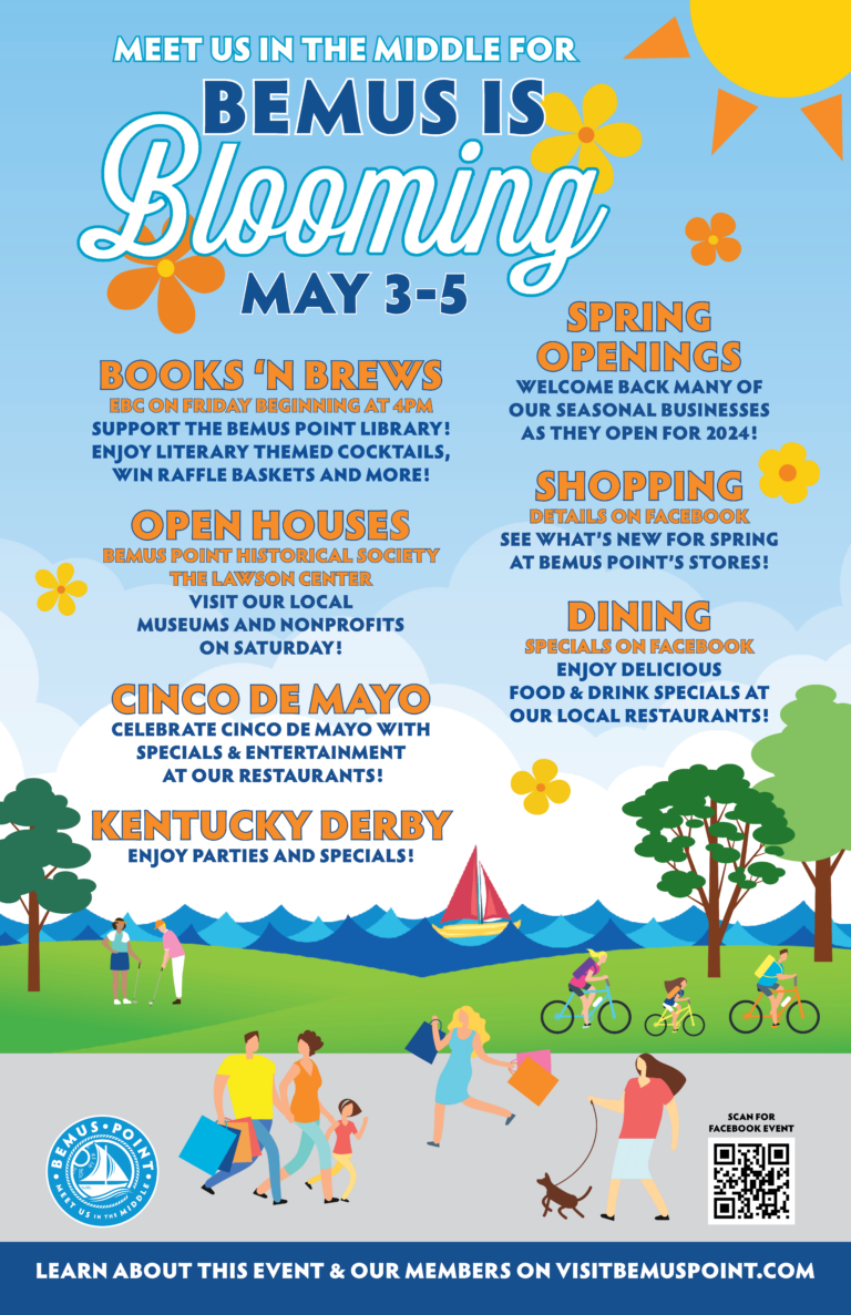 Bemus is Blooming on May 3-5! - Visit Bemus Point